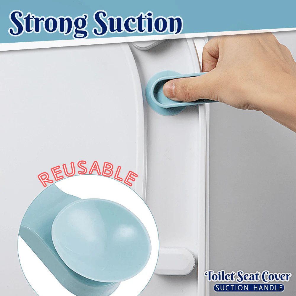 Toilet Seat Cover Suction Handle (2-pcs Set) - Image 3